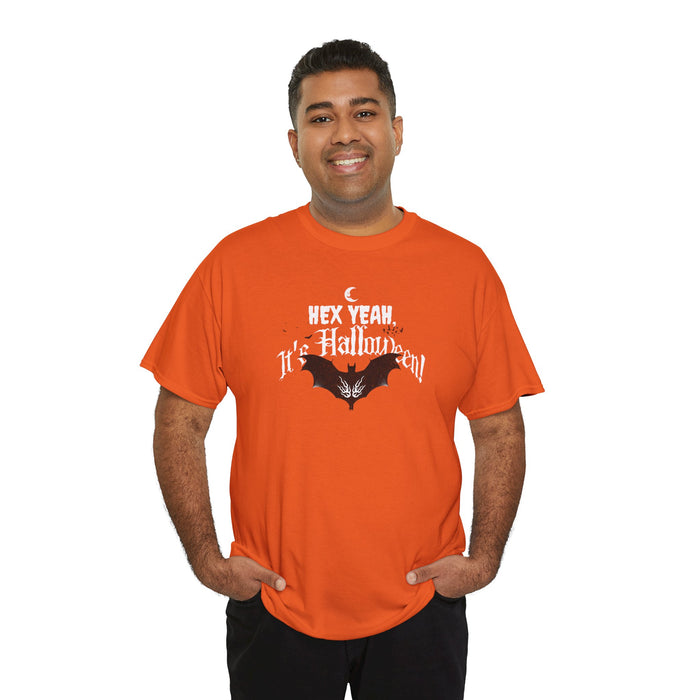 'Hex Yeah, It's Halloween!' Unisex Heavy Cotton Tee.