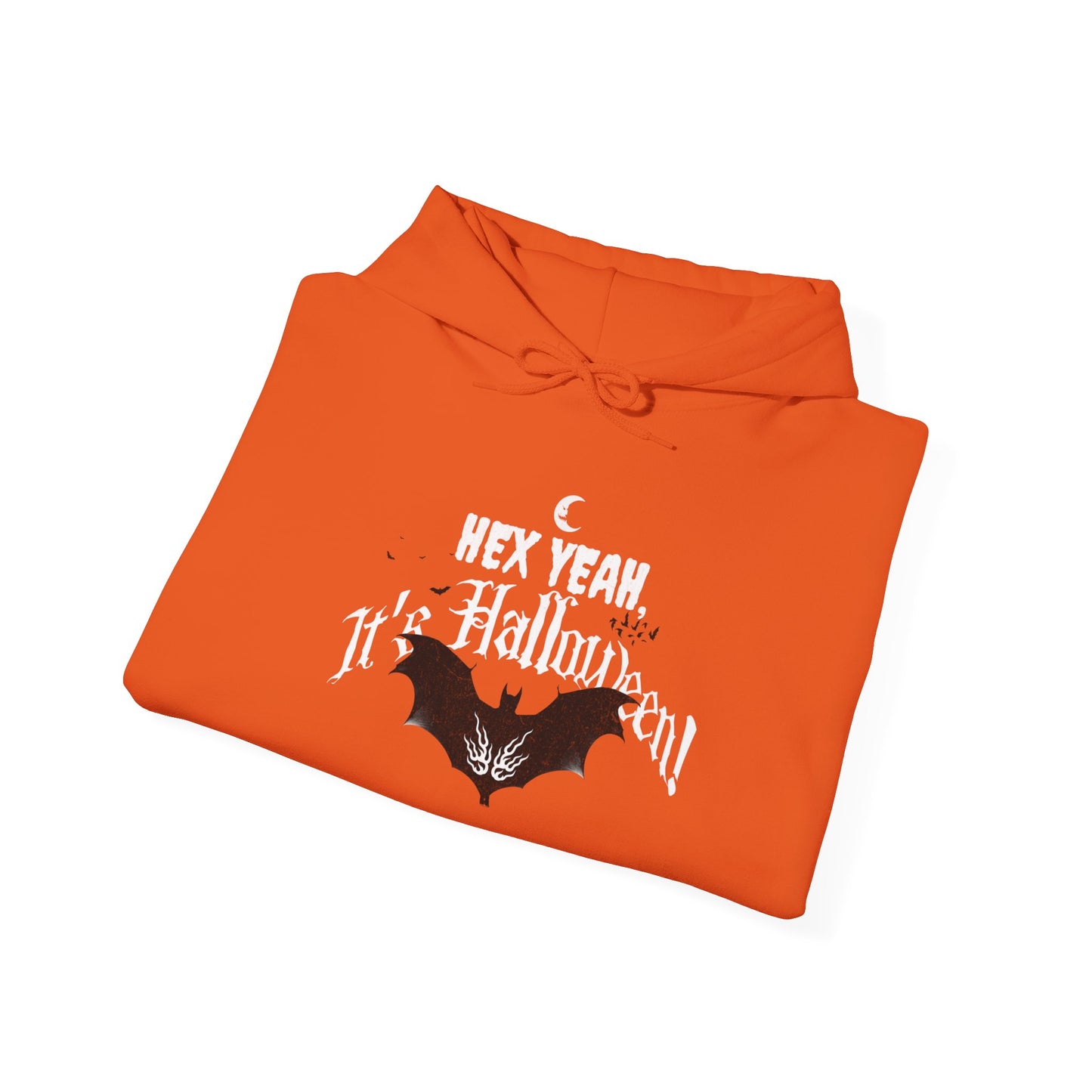 'Hex Yeah, It's Halloween!' Unisex Heavy Blend™ Hooded Sweatshirt.