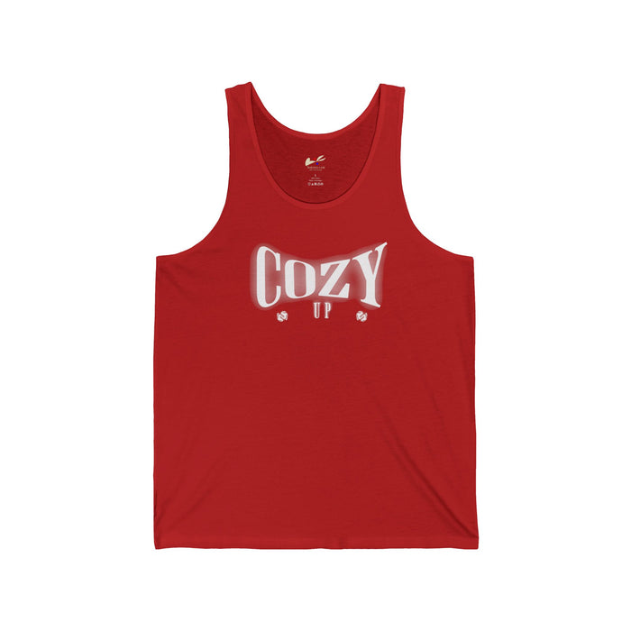 'Cozy Up' Unisex Jersey Tank.