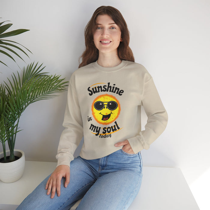 'Sunshine on my Soul Today' Unisex Heavy Blend™ Crewneck Sweatshirt.