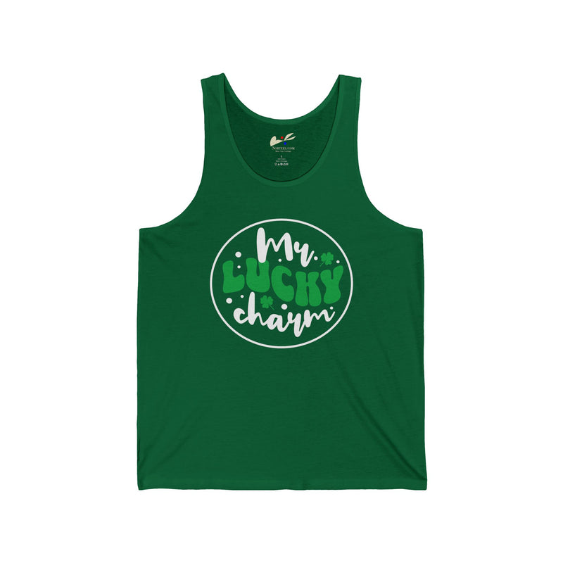 'Mr. Lucky Charm' Unisex Jersey Tank.