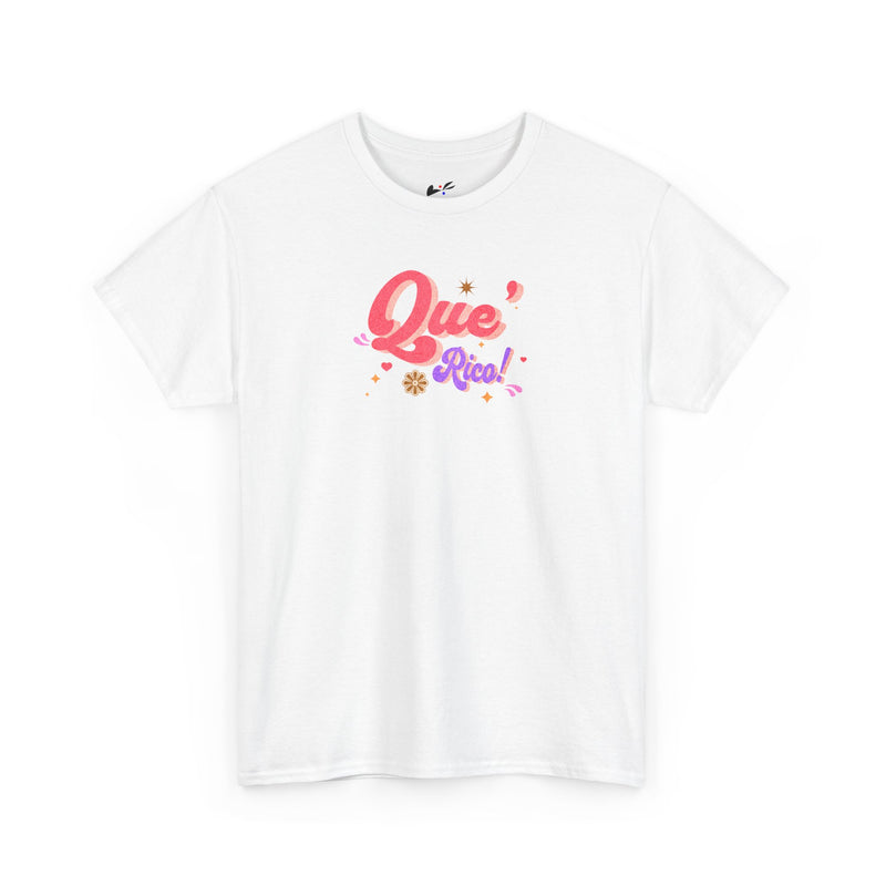 'Que Rico!' Unisex Cotton Tee.