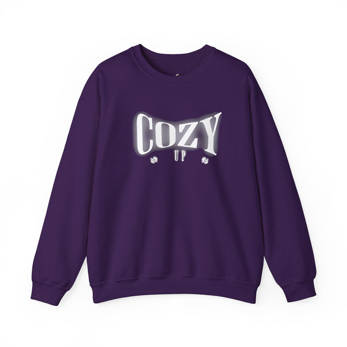 'Cozy Up' Unisex Heavy Blend™ Crewneck Sweatshirt.