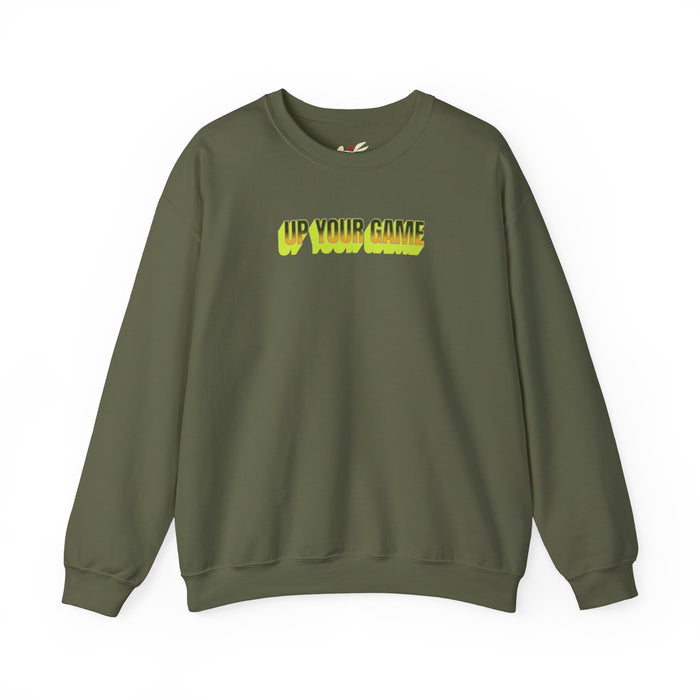 'Up Your Game" Unisex Heavy Blend™ Crewneck Sweatshirt.