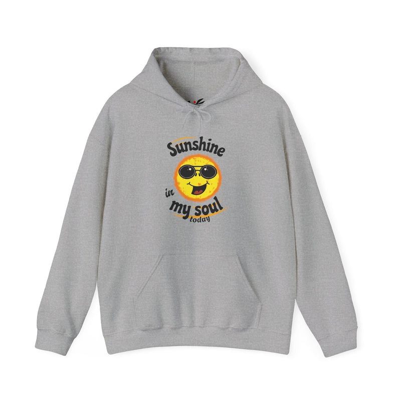 'Sunshine on my Soul Today' Unisex Heavy Blend™ Hooded Sweatshirt.