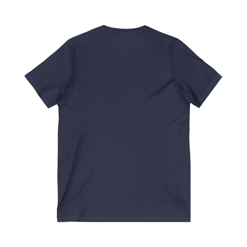 'Enjoy Thanks Giving fs.' Unisex Jersey Short Sleeve V-Neck Tee.