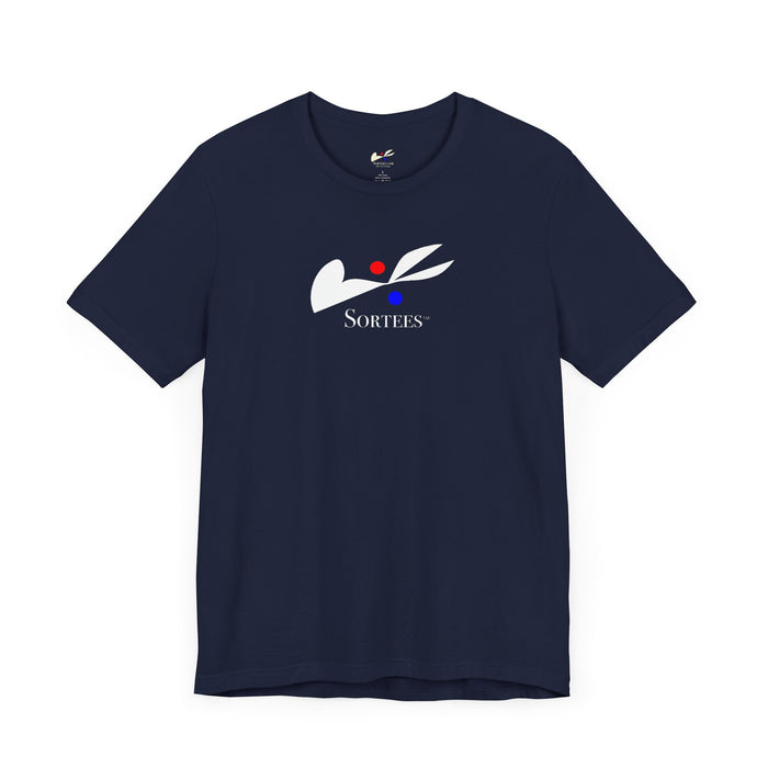 'Sortees'' Unisex Jersey Short Sleeve Tee (white version)