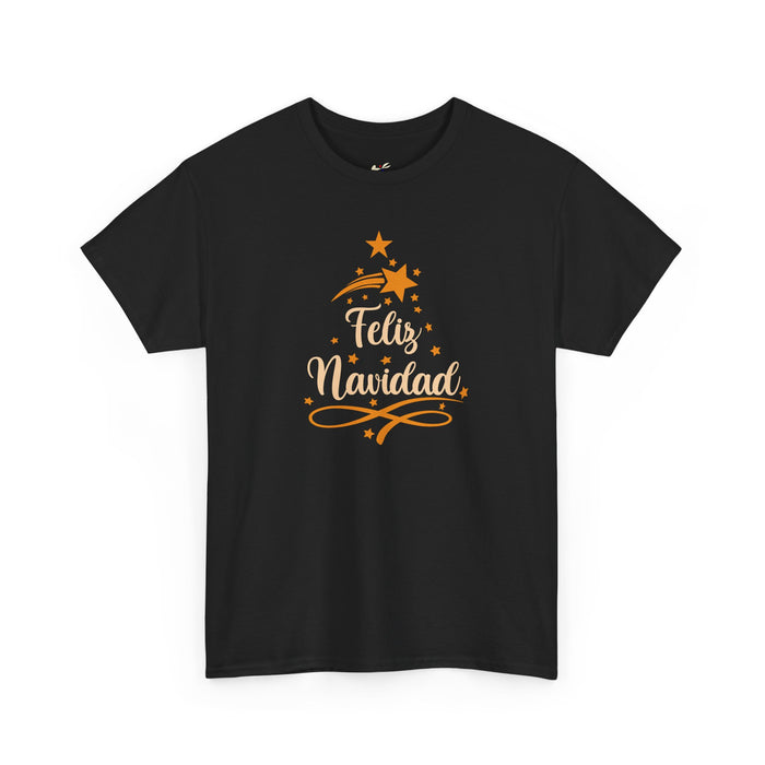 'Feliz Navidad' Unisex Heavy Cotton Tee.