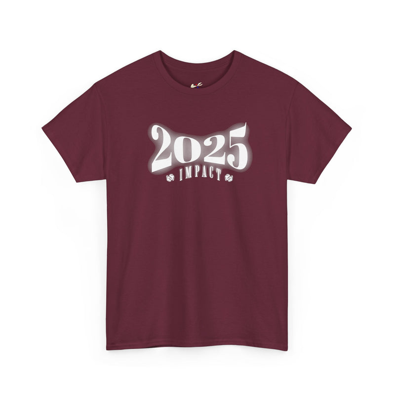 '2025 Impact' Unisex Heavy Cotton Tee.