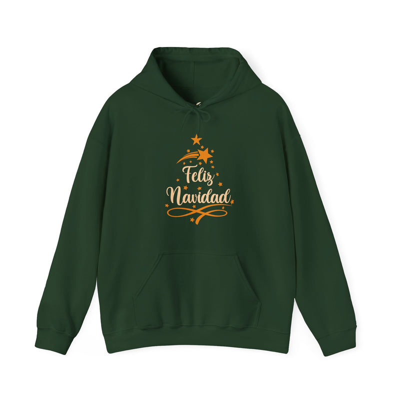 'Feliz Navidad' Unisex Heavy Blend™ Hooded Sweatshirt.