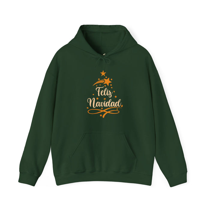 'Feliz Navidad' Unisex Heavy Blend™ Hooded Sweatshirt.
