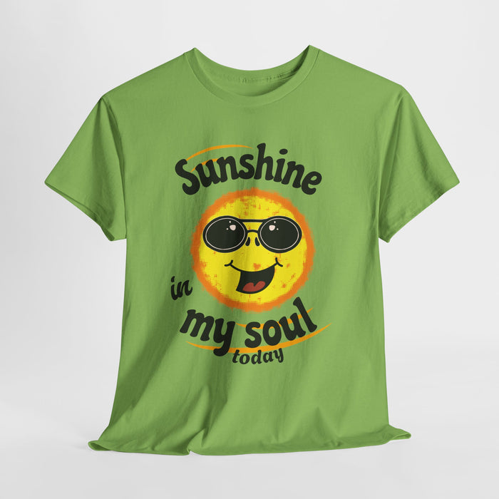 'Sunshine in My Soul Today' Unisex Heavy Cotton Tee.