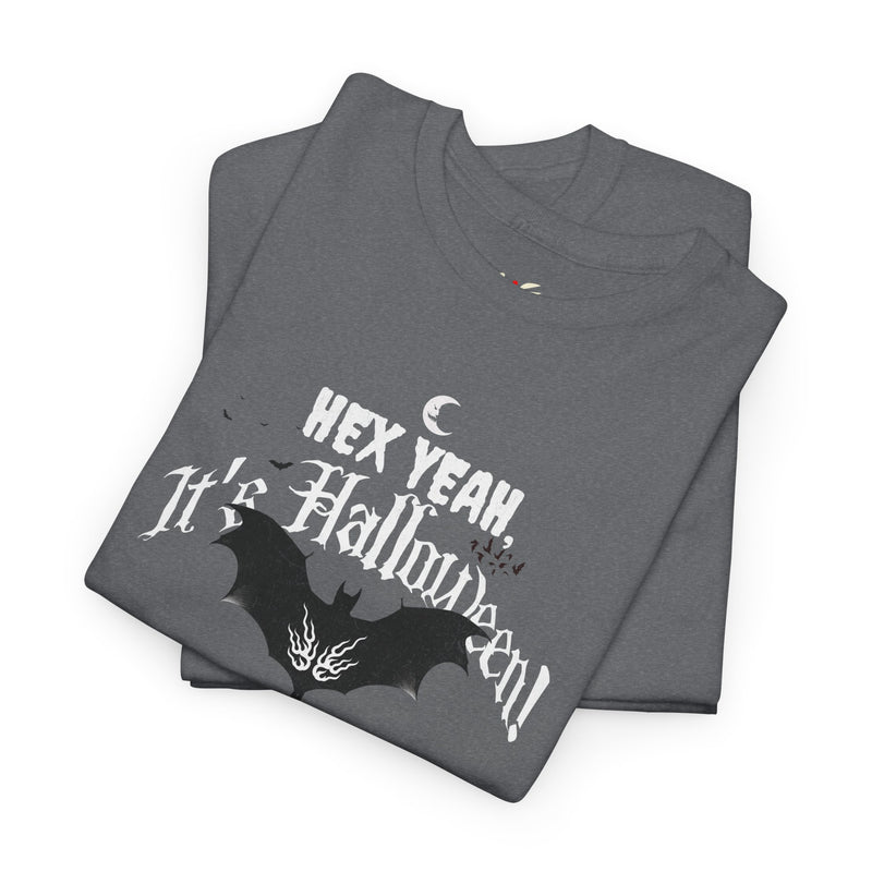 'Hex Yeah, It's Halloween!' Unisex Heavy Cotton Tee.