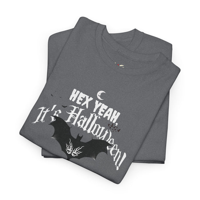 'Hex Yeah, It's Halloween!' Unisex Heavy Cotton Tee.