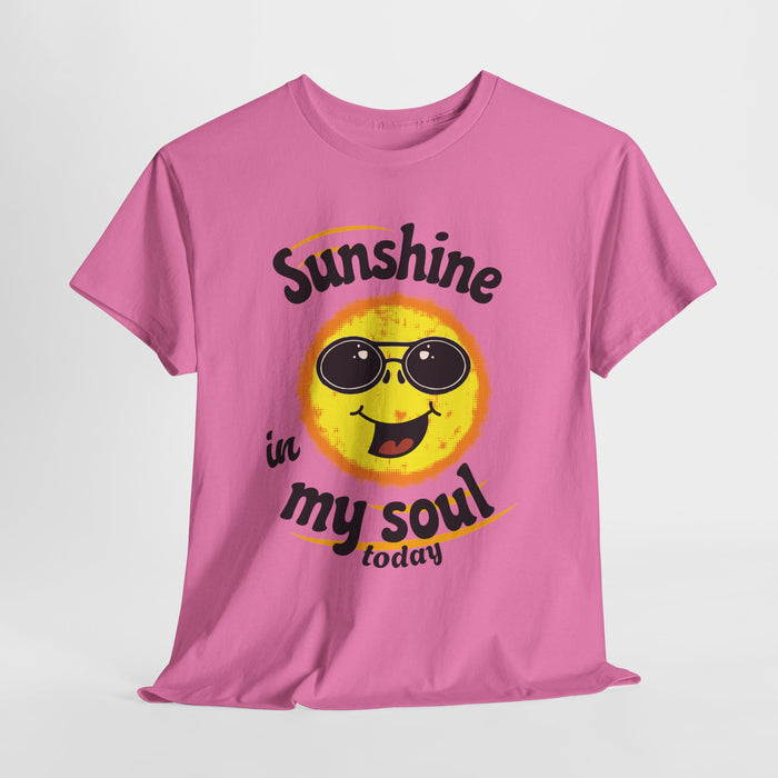 'Sunshine in My Soul Today' Unisex Heavy Cotton Tee.