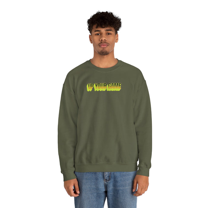 'Up Your Game" Unisex Heavy Blend™ Crewneck Sweatshirt.