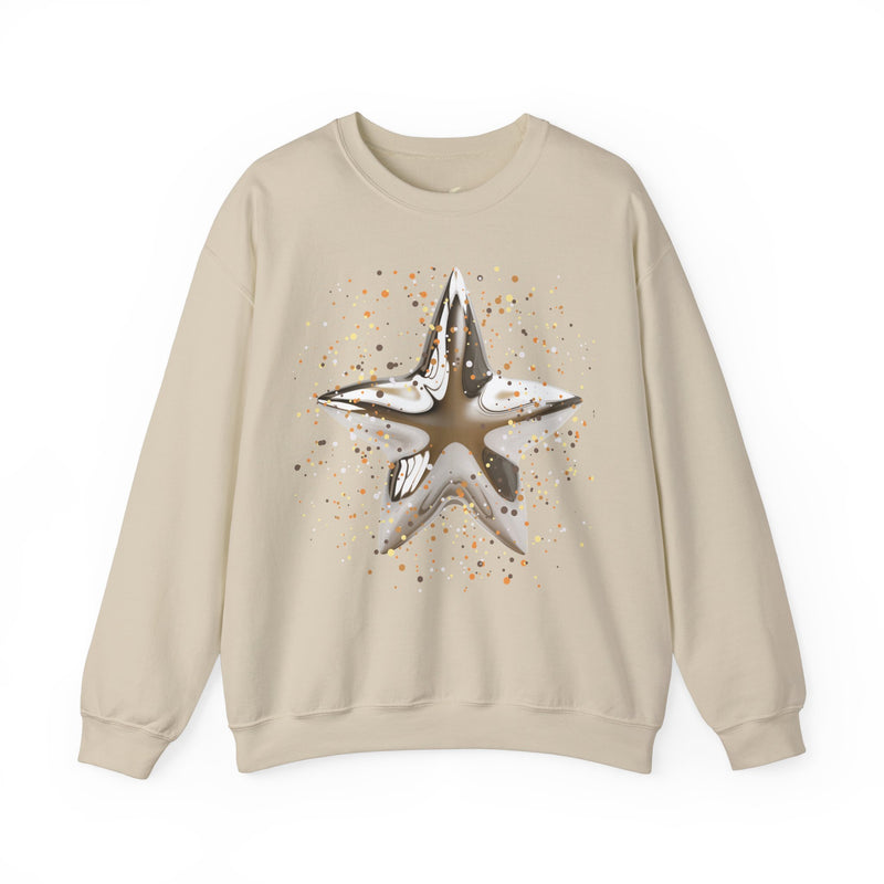 'Christmas Star Image-Unisex Heavy Blend™ Crewneck Sweatshirt.