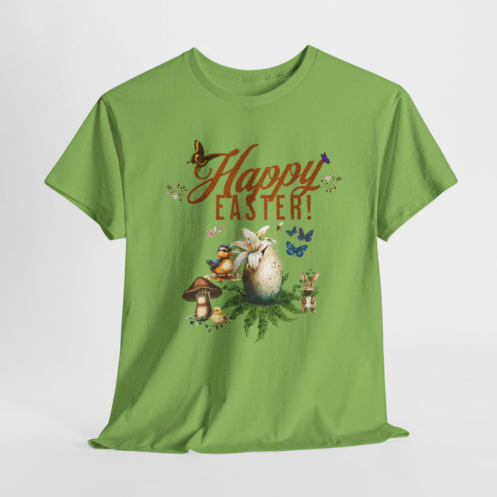 'Happy Easter' Unisex Cotton Tee.