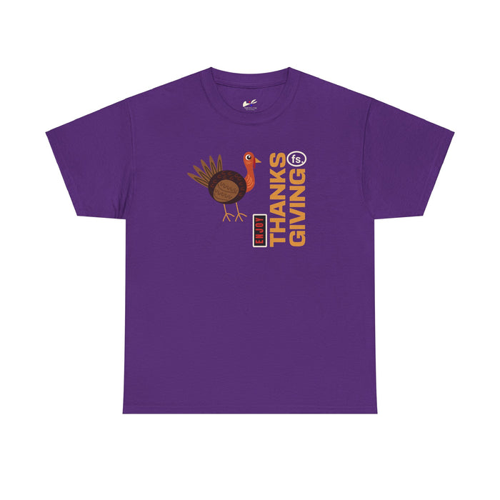 'Enjoy Thanks giving fs.' Unisex Heavy Cotton Tee.
