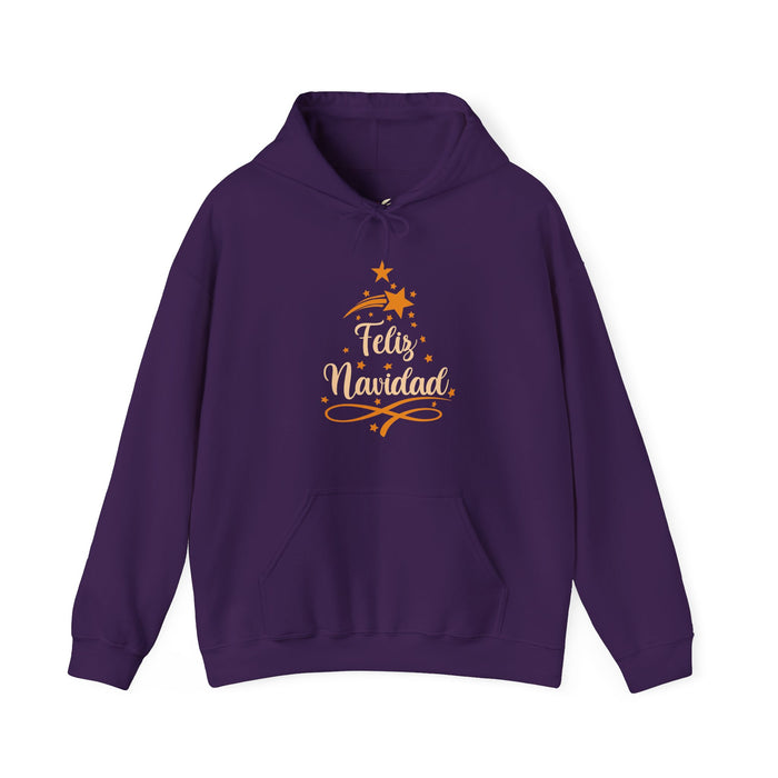 'Feliz Navidad' Unisex Heavy Blend™ Hooded Sweatshirt.