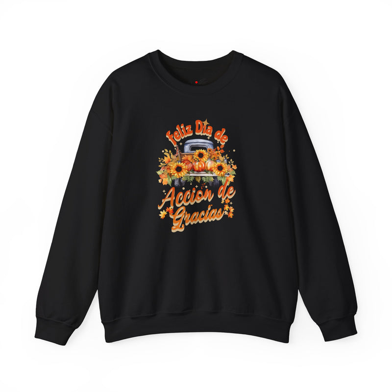 'Feliz Dia de Accion de Gracias' Unisex Heavy Blend™ Crewneck Sweatshirt.
