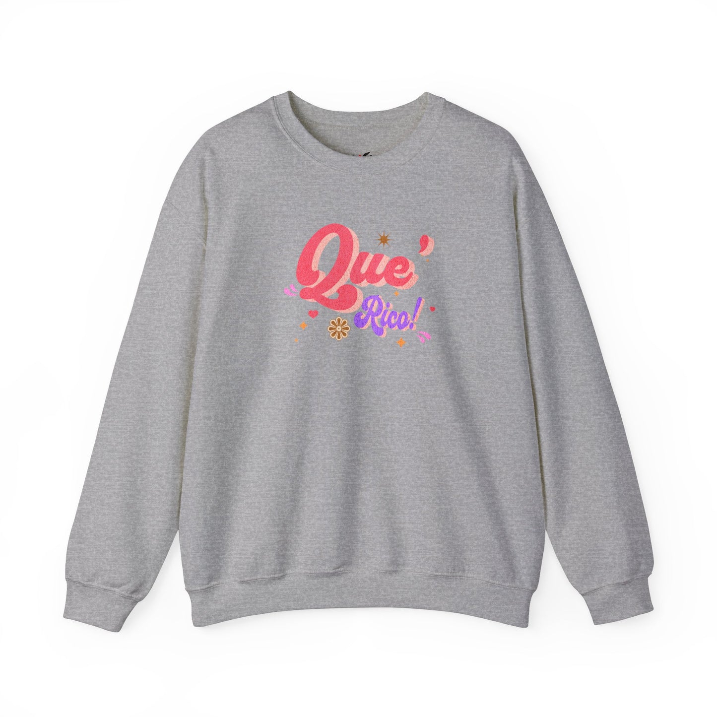 'Que Rico!' Women's Heavy Blend™ Crewneck Sweatshirt.