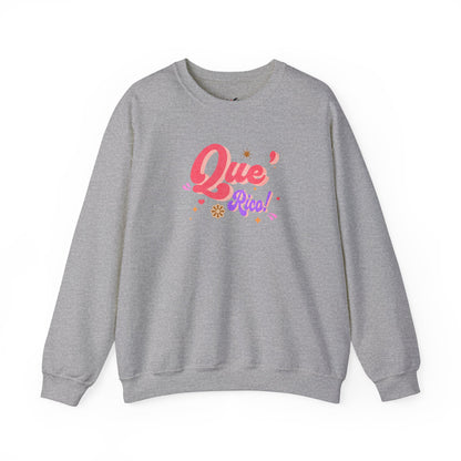 'Que Rico!' Women's Heavy Blend™ Crewneck Sweatshirt.