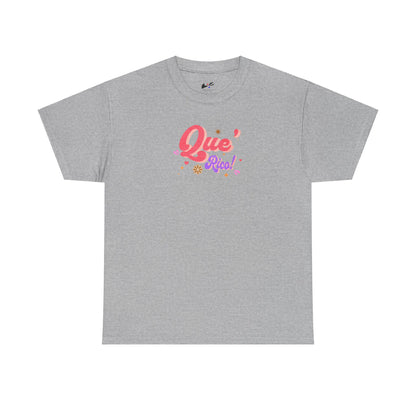 'Que Rico!' Unisex Cotton Tee.