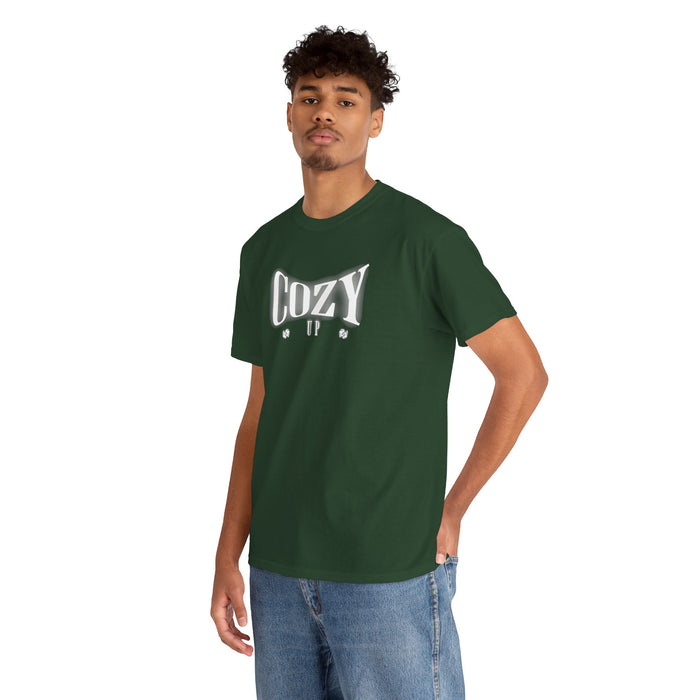 'Cozy Up' Unisex Heavy Cotton Tee.