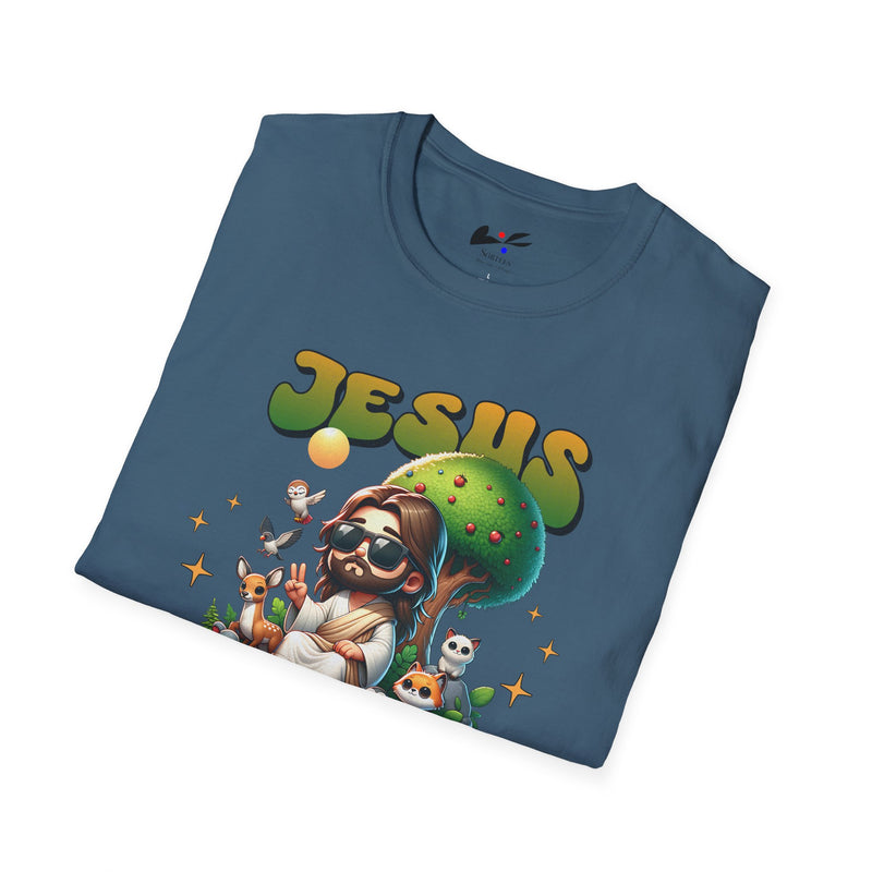 'Jesus is Everything' Unisex Softstyle T-Shirt - Faith-Inspired Casual Wear.