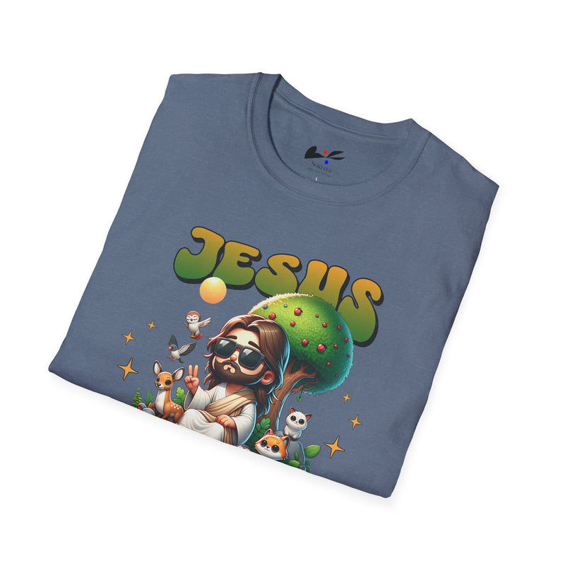 'Jesus is Everything' Unisex Softstyle T-Shirt - Faith-Inspired Casual Wear.