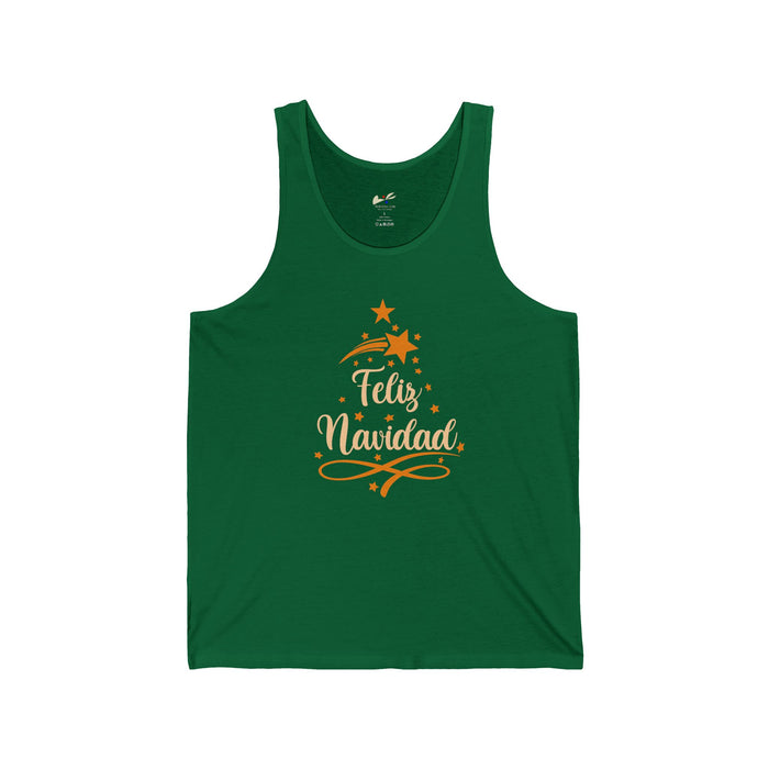 'Feliz Navidad' Unisex Jersey Tank.