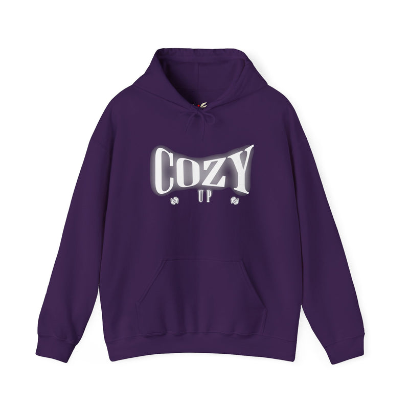 'Cozy Up' Unisex Heavy Blend™ Hooded Sweatshirt.