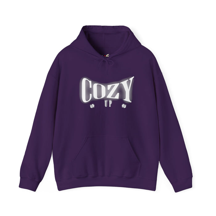 'Cozy Up' Unisex Heavy Blend™ Hooded Sweatshirt.