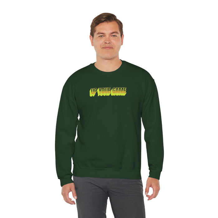 'Up Your Game" Unisex Heavy Blend™ Crewneck Sweatshirt.