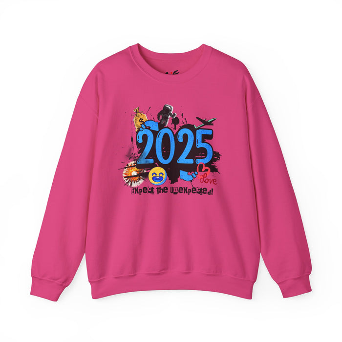 '2025 Expect The Unexpected' Unisex Heavy Blend™ Crewneck Sweatshirt.