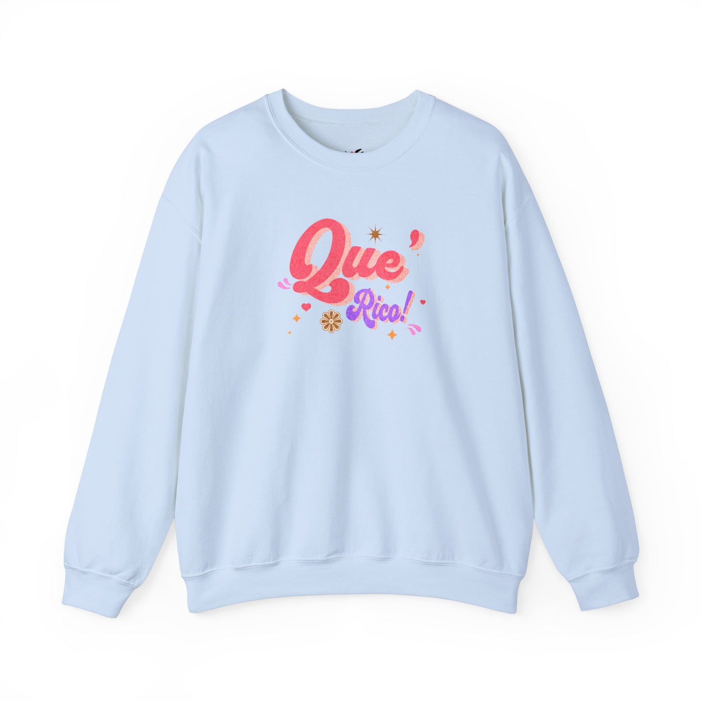 'Que Rico!' Women's Heavy Blend™ Crewneck Sweatshirt.