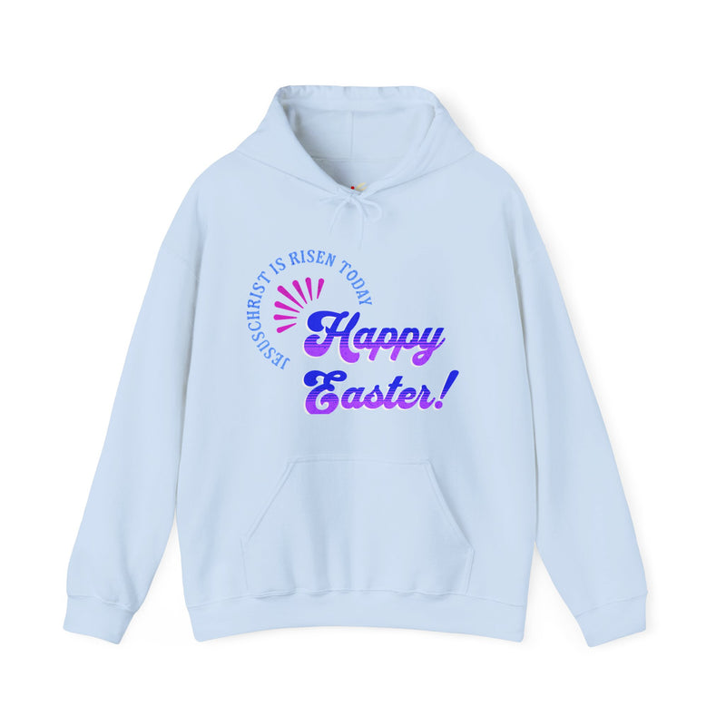 'JesusChrist is risen today...Happy Easter!' Unisex Heavy Blend™ Hooded Sweatshirt - Festive Spring Apparel