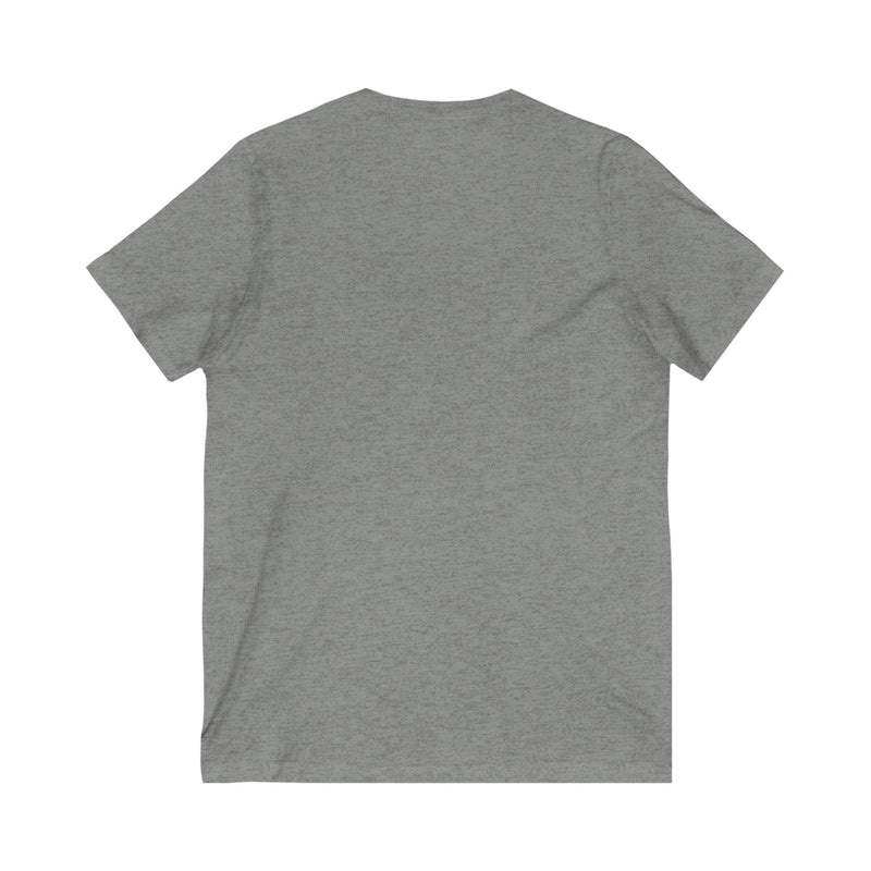 'Let's Give Thanks' Unisex Jersey Short Sleeve V-Neck Tee.