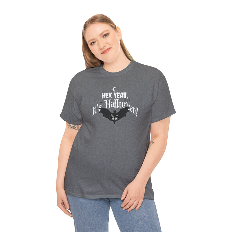 'Hex Yeah, It's Halloween!' Unisex Heavy Cotton Tee.