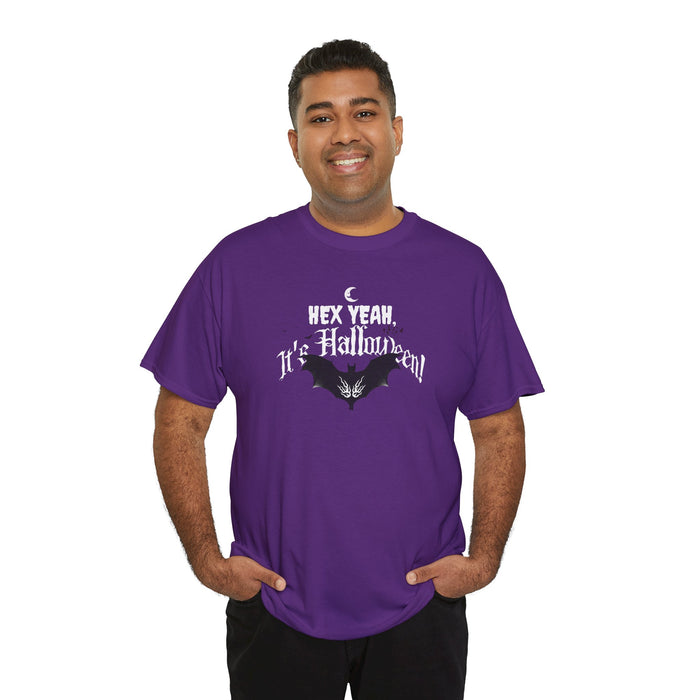 'Hex Yeah, It's Halloween!' Unisex Heavy Cotton Tee.