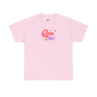 'Que Rico!' Unisex Cotton Tee.