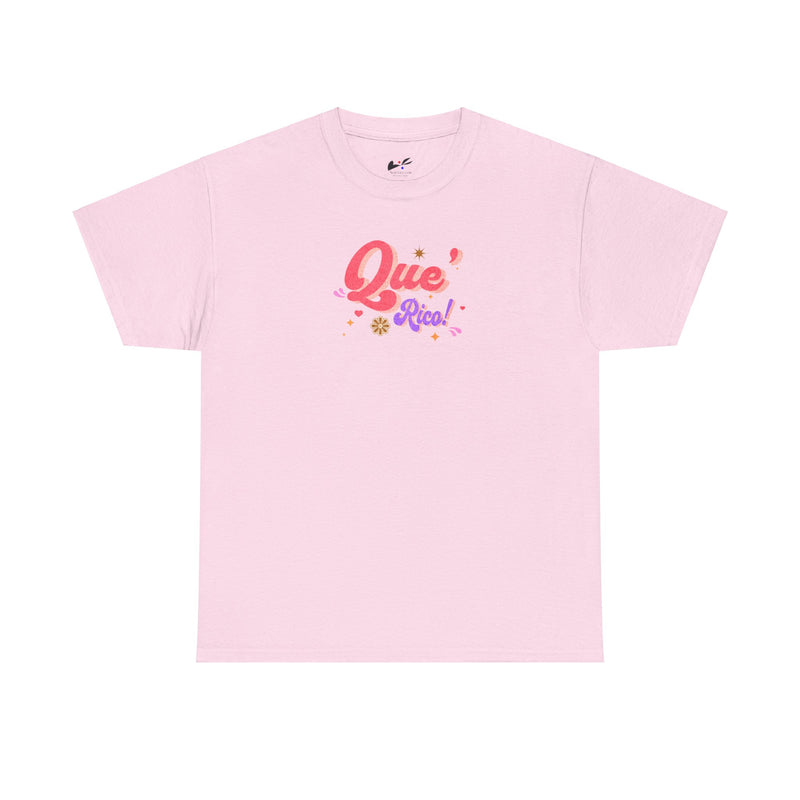 'Que Rico!' Unisex Cotton Tee.