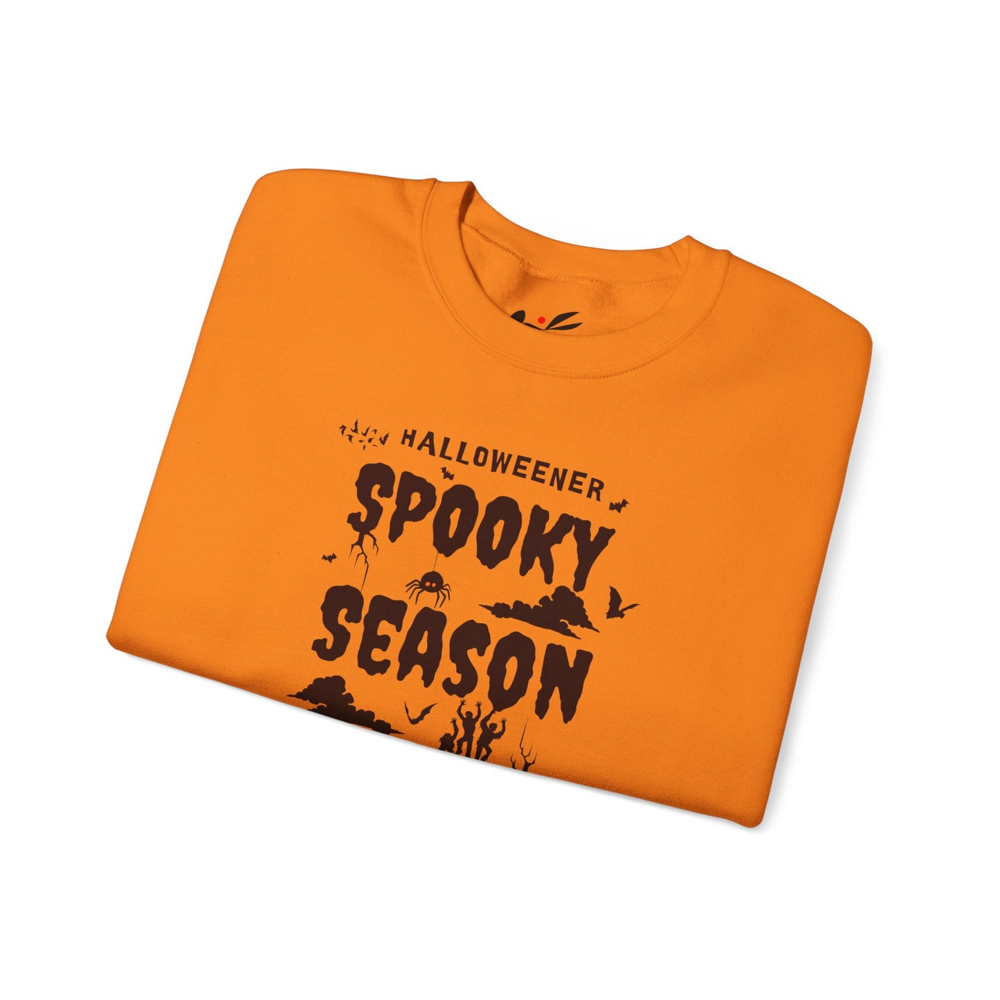 'Spooky Season Survivor' Unisex Heavy Blend™ Crewneck Sweatshirt.