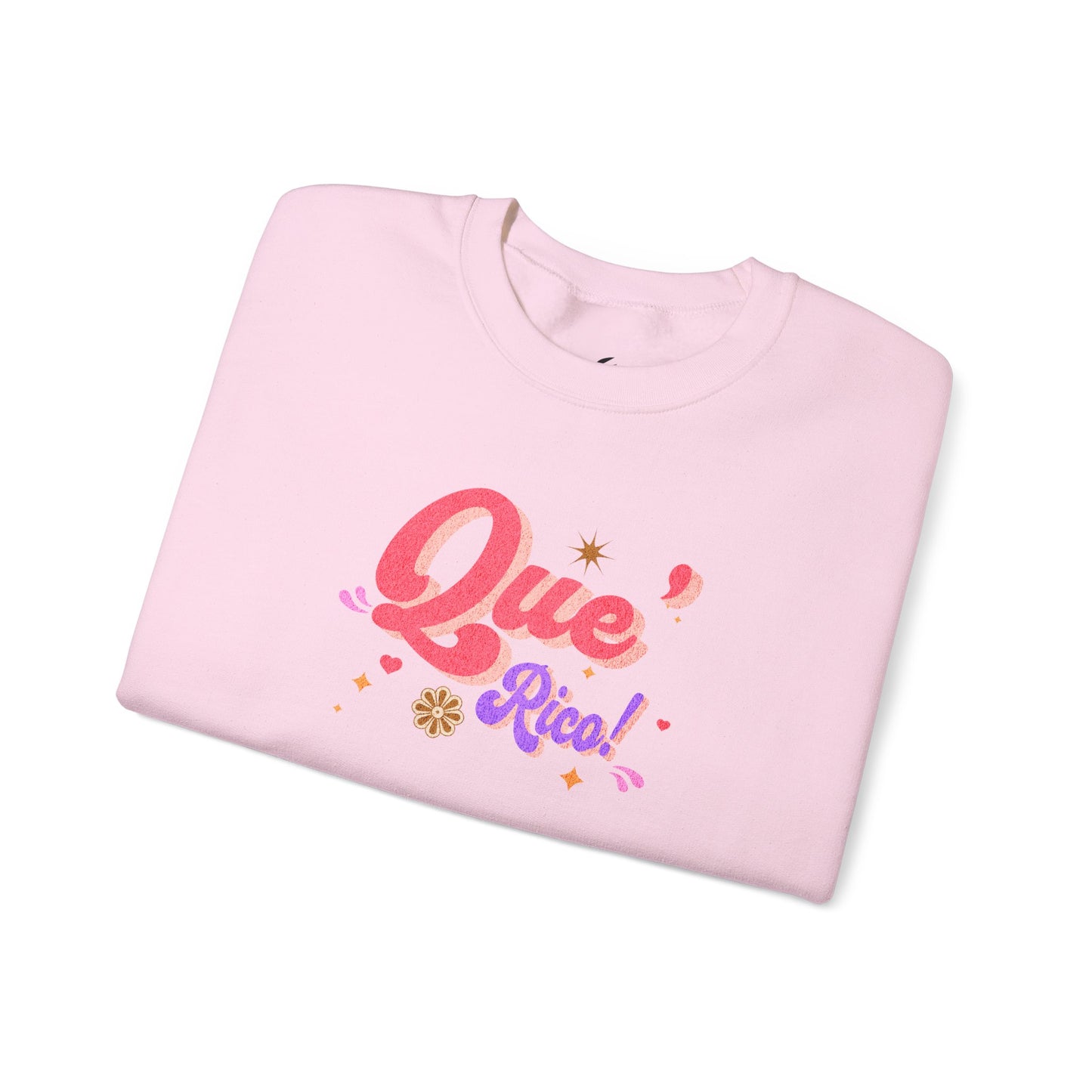 'Que Rico!' Women's Heavy Blend™ Crewneck Sweatshirt.