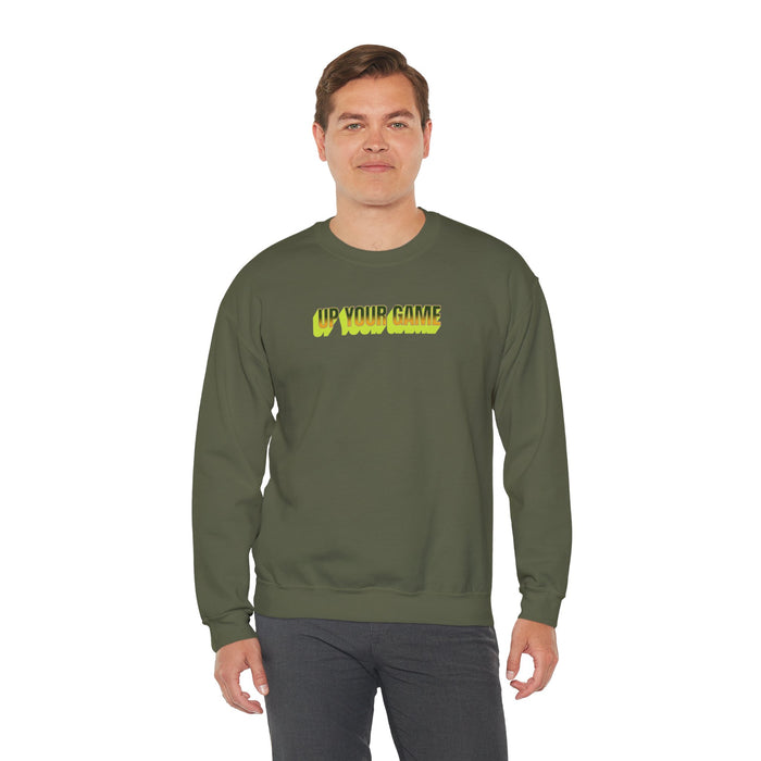 'Up Your Game" Unisex Heavy Blend™ Crewneck Sweatshirt.