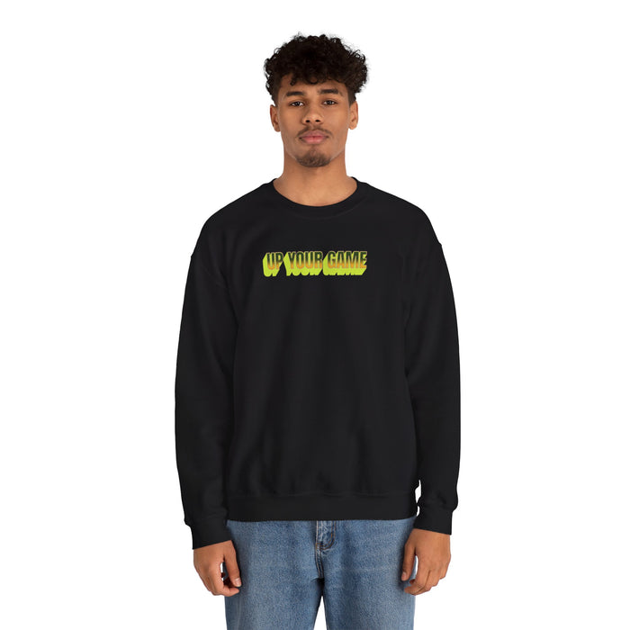 'Up Your Game" Unisex Heavy Blend™ Crewneck Sweatshirt.
