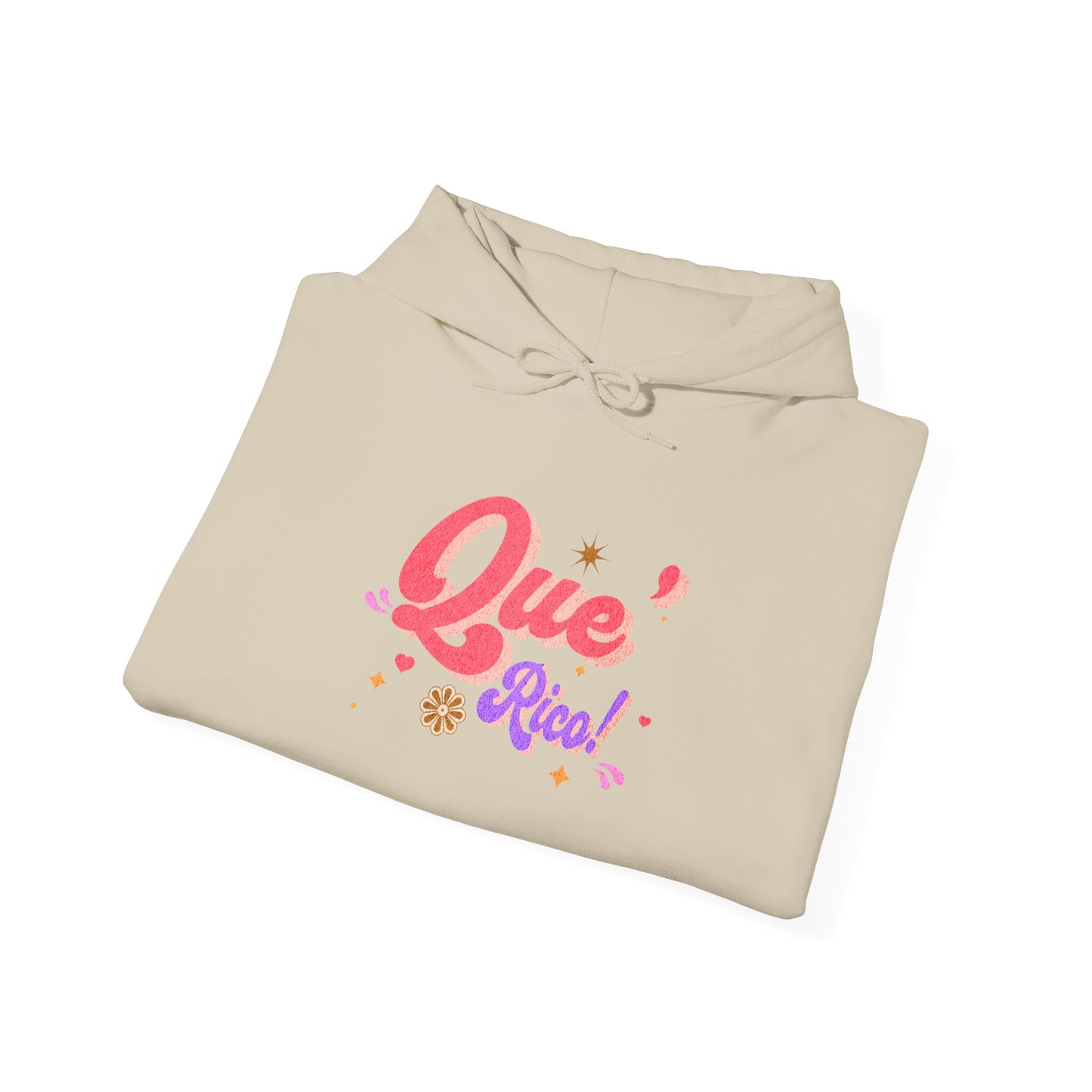 'Que Rico!' Women's Heavy Blend™ Hooded Sweatshirt.