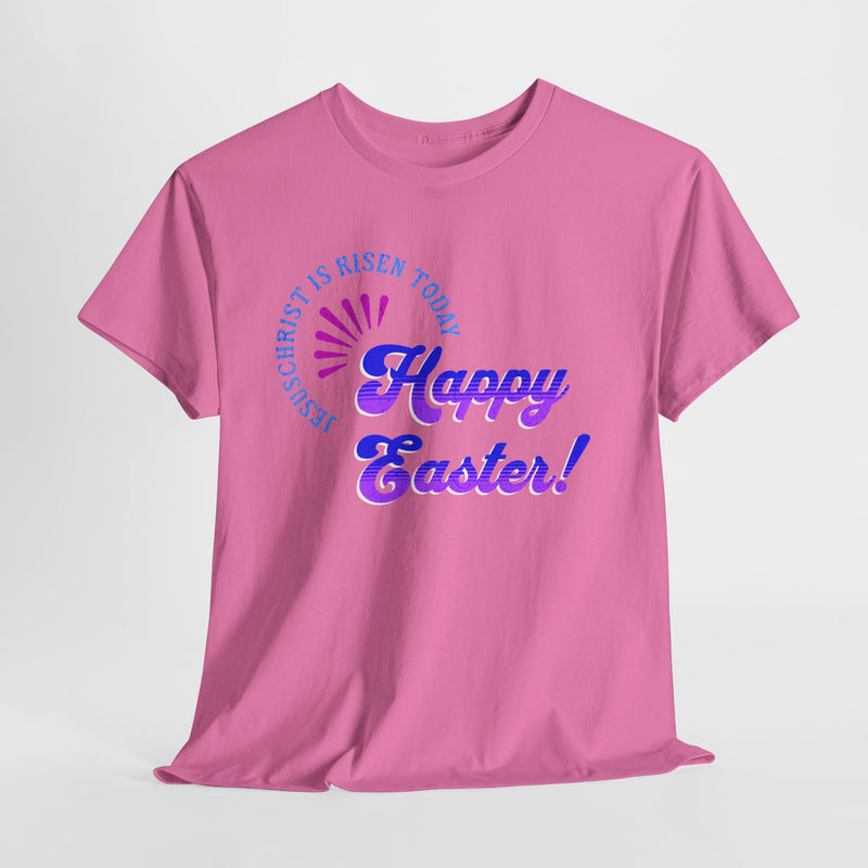 'JesusChrist is risen today...Happy Easter!.' Unisex Heavy Cotton Tee.