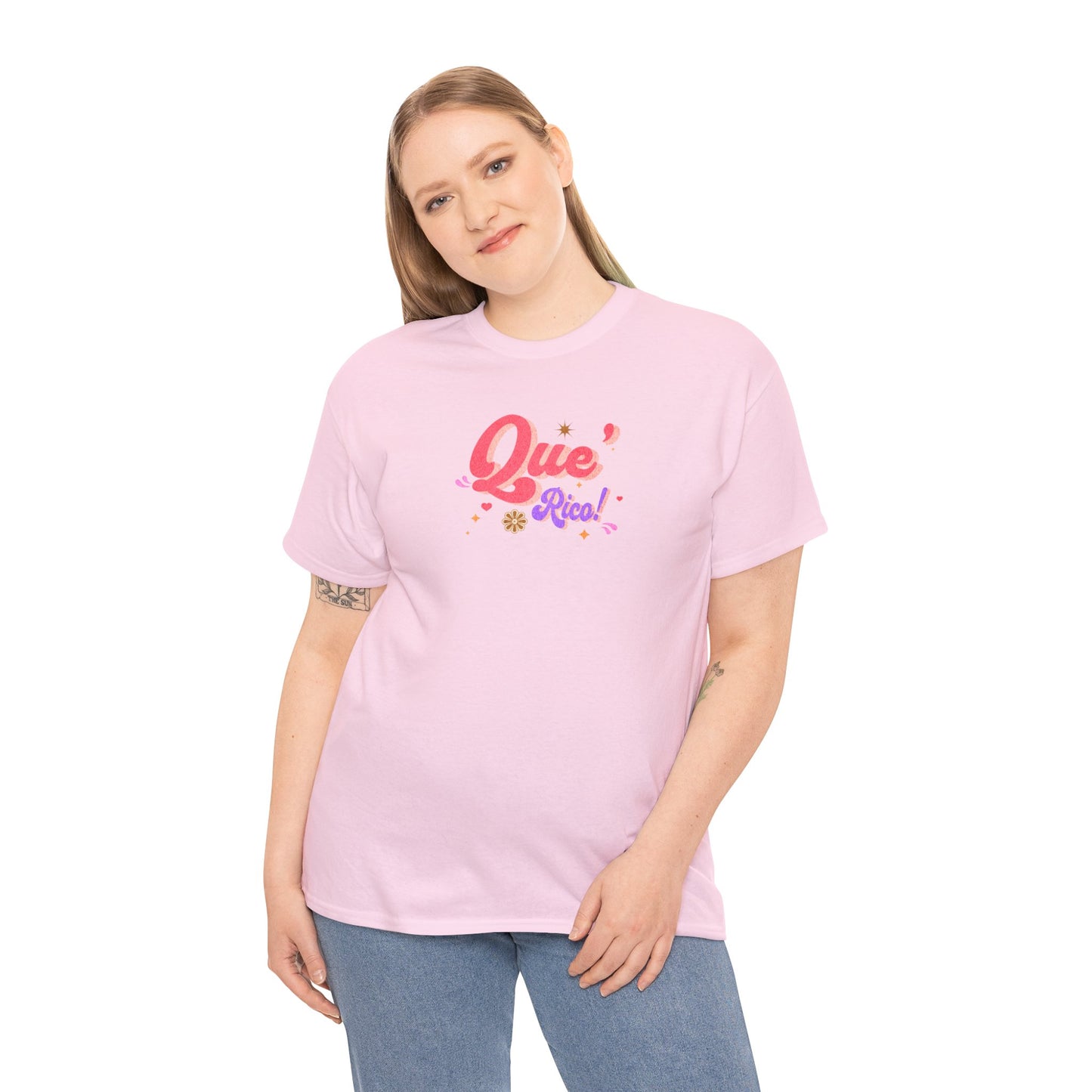 'Que Rico!' Unisex Cotton Tee.